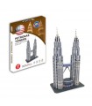 Petronas Towers 3D puzzle