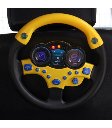 Simulation Steering Wheel -Yellow