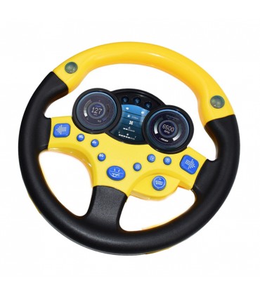 Simulation Steering Wheel -Yellow